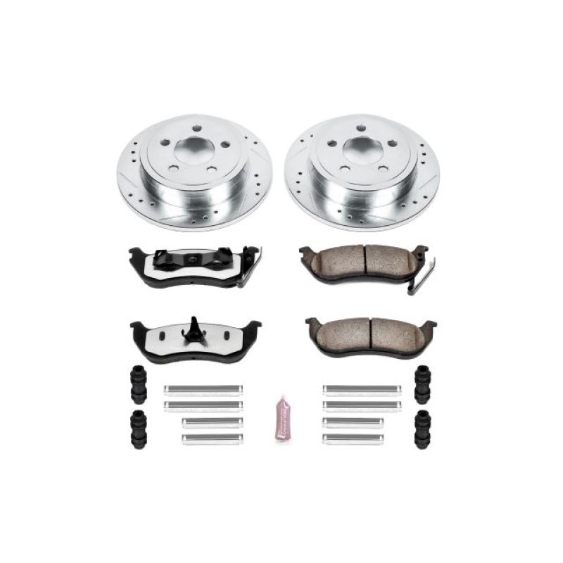 PowerStop Power Stop 03-07 Jeep Liberty Rear Z36 Truck & Tow Brake Kit