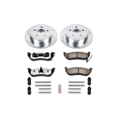 PowerStop Power Stop 03-07 Jeep Liberty Rear Z36 Truck & Tow Brake Kit