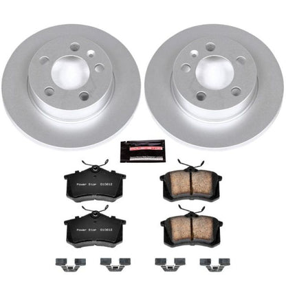 PowerStop Power Stop 00-06 Audi TT Quattro Rear Z23 Evolution Sport Coated Brake Kit