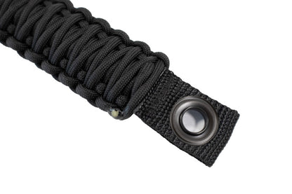 Fishbone Offroad 97-06 Jeep Wrangler Paracord Door Handles - Black
