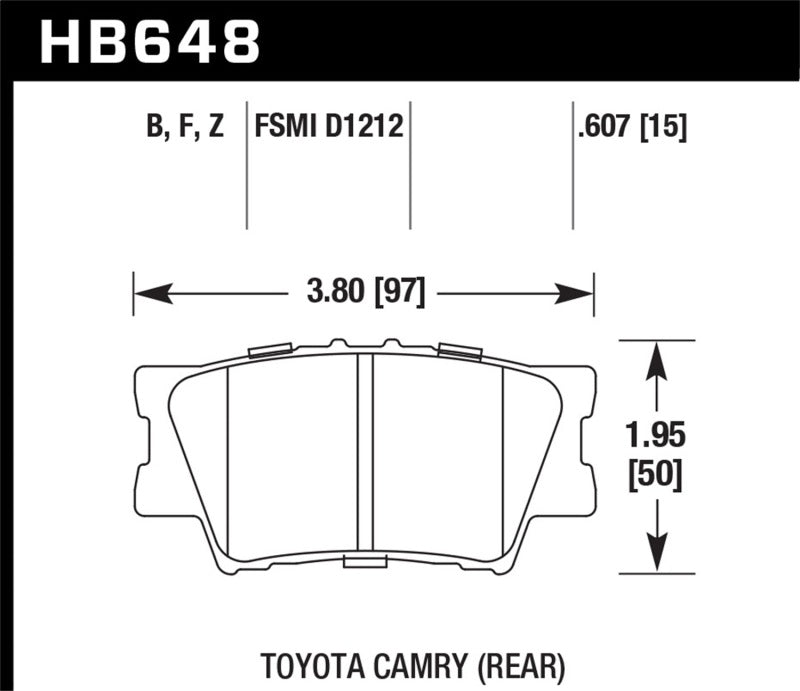 Hawk Performance Hawk HPS Street Brake Pads