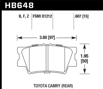 Hawk Performance Hawk HPS Street Brake Pads