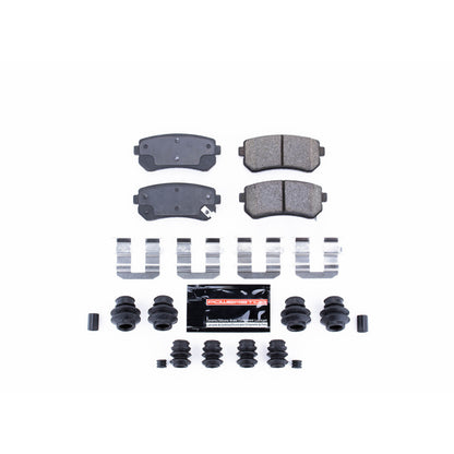 PowerStop Power Stop 06-08 Hyundai Accent Rear Z23 Evolution Sport Brake Pads w/Hardware