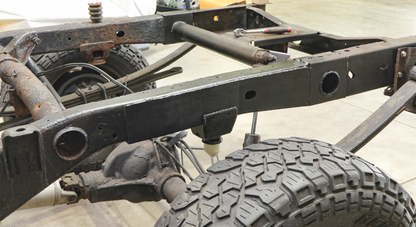 RustBuster Rust Buster 07-18 Chevy Silverado/GMC Sierra Over Axle Frame Repair Kit - Right