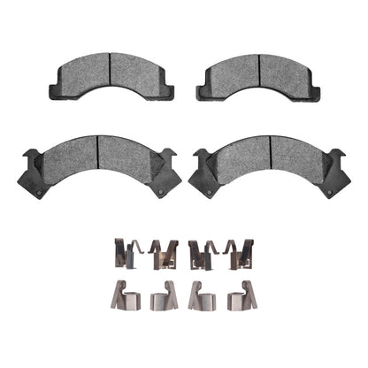 R1 Concepts R1 1988-1997 Chevrolet W3500 Diesel Engine Front R1 Super Duty Pads & Hardware Kit