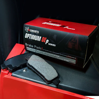 R1 Concepts R1 17-25 Tesla Model 3 Rear Optimum OE Pads & Hardware Kit