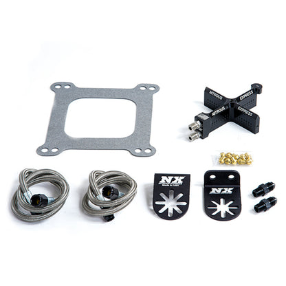 Nitrous Express Covert Crossbar Stage 6 Plate Conversion (4150 Flange) 50-300HP