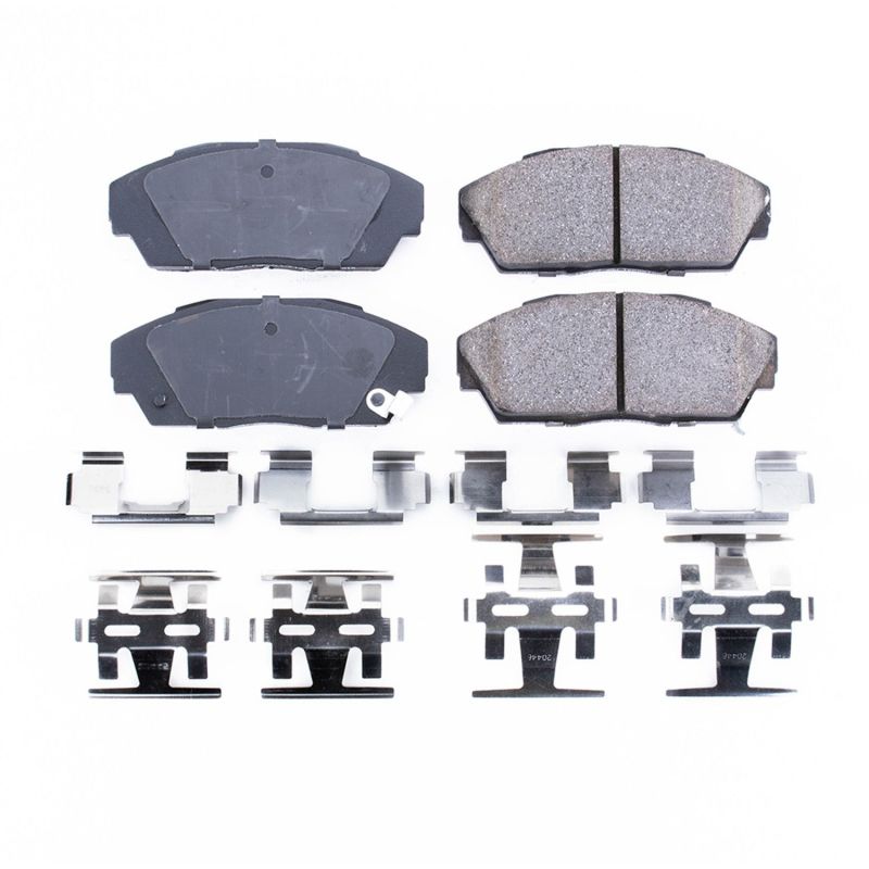 PowerStop Power Stop 90-93 Acura Integra Front Z17 Evolution Ceramic Brake Pads w/Hardware