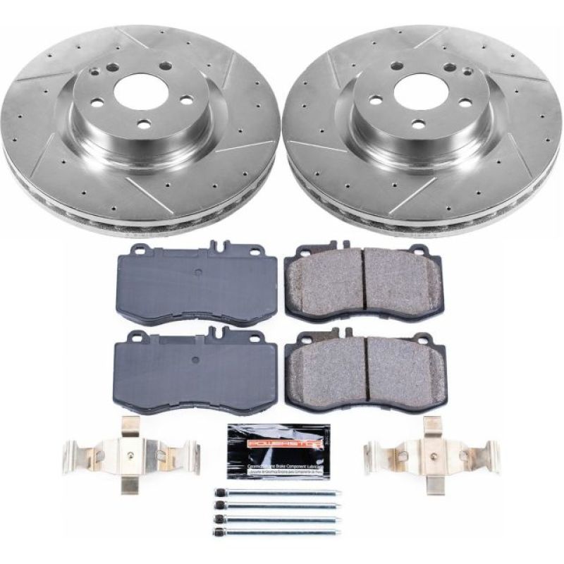 PowerStop Power Stop 10-16 Mercedes-Benz E350 Front Z23 Evolution Sport Brake Kit