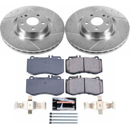 PowerStop Power Stop 10-16 Mercedes-Benz E350 Front Z23 Evolution Sport Brake Kit