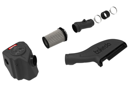 aFe Takeda Momentum Pro Dry S Cold Air Intake System 18-19 Subaru WRX STI H4-2.5L