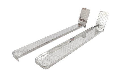 Dee Zee 15-23 Ford F150/Super Duty Running Board Cab Section Brite-Tread Aluminum