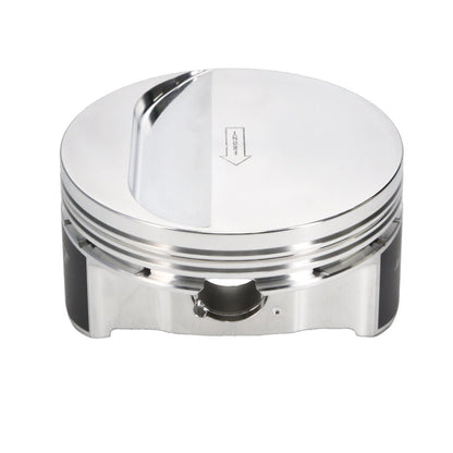 Manley Performance Manley Chevrolet LS Series 4.000in Stroke 4.125in Bore -5cc Flat Top Standard Pistons - Set of 8