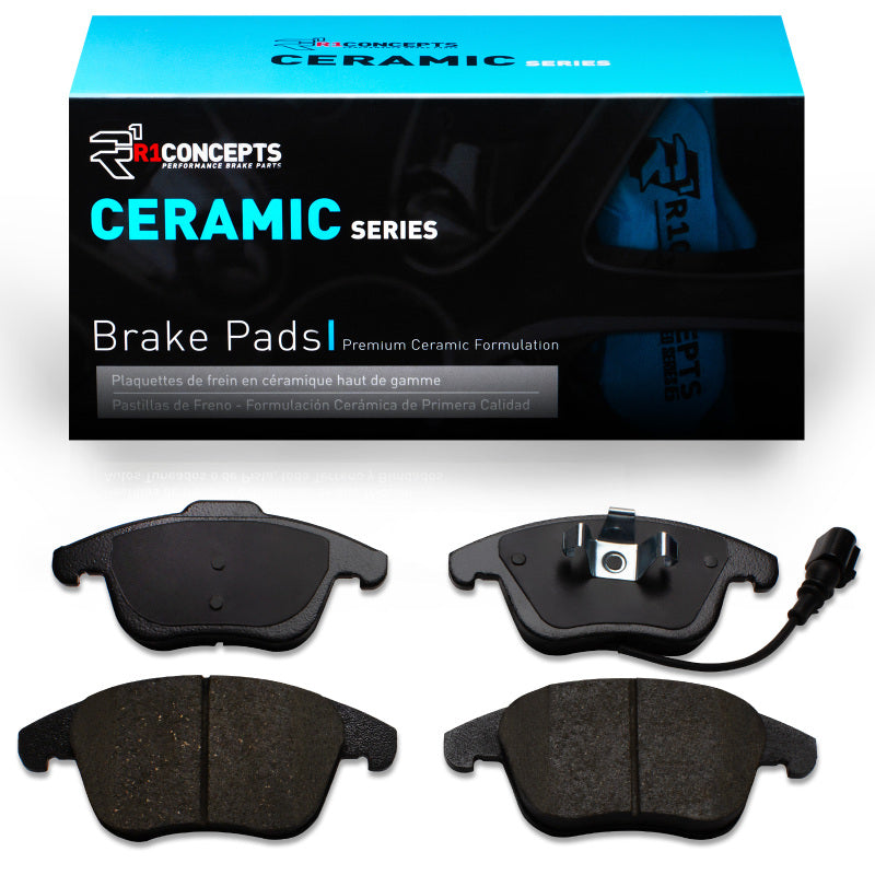 R1 Concepts R1 09-24 Audi Q3 (Mexico) Front R1 Ceramic Brake Pads