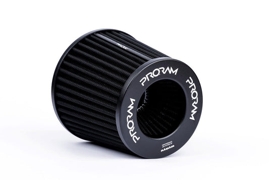 Ramair PJ-150-63-BK-KIT Universal Pleated Multi Fit Cone Air Filter + Silicone - 63mm OD