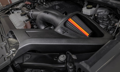 K&N Engineering K&N 21-24 Chevrolet Silverado 1500 V8 5.3L/6.2L F/L NextGen Dryflow Cold Air Intake