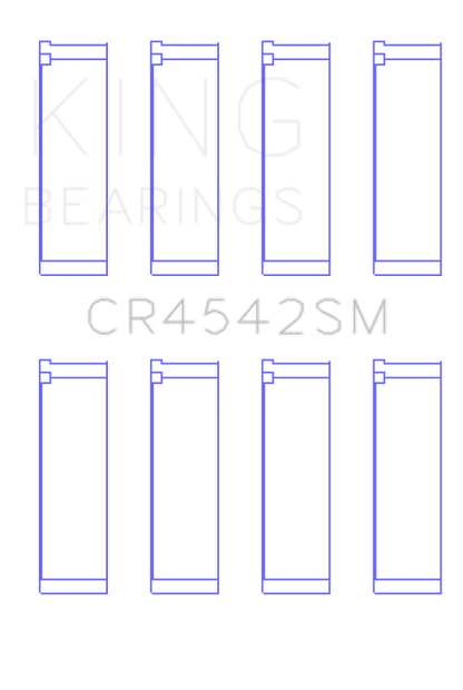 King Engine Bearings King Honda K-Series (Except A3)/ 16V 2.0L/ 2.3L/ 2.4L (Size 0.75) Connecting Rod Bearing Set