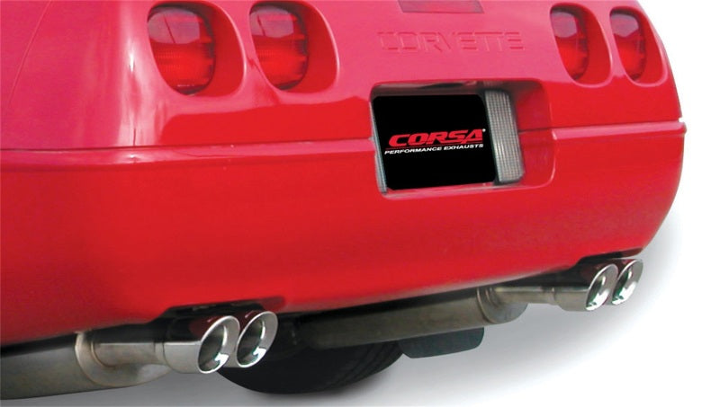 CORSA Performance Corsa 1986-1991 Chevrolet Corvette C4 5.7L V8 L98 Polished Sport Cat-Back Exhaust