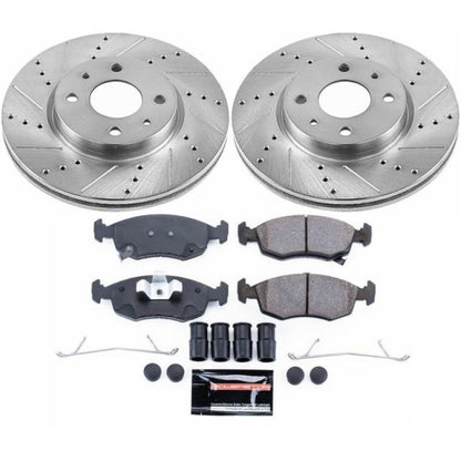 PowerStop Power Stop 12-18 Fiat 500 Front Z23 Evolution Sport Brake Kit