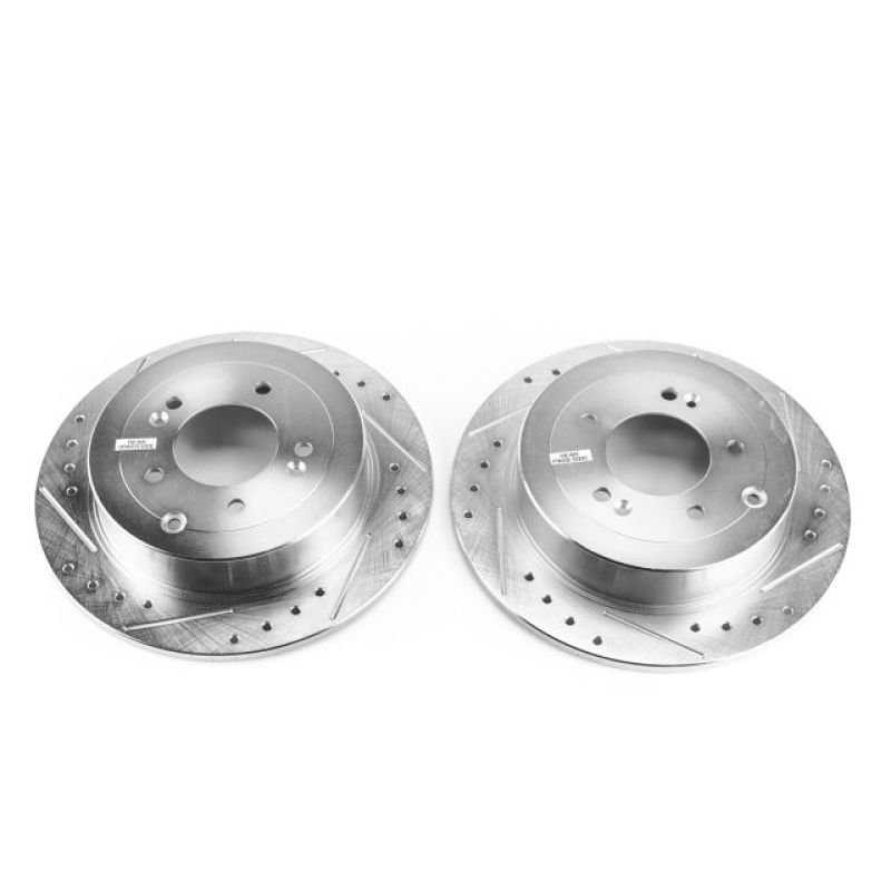 PowerStop Power Stop 16-18 Hyundai Tucson Rear Evolution Drilled & Slotted Rotors - Pair