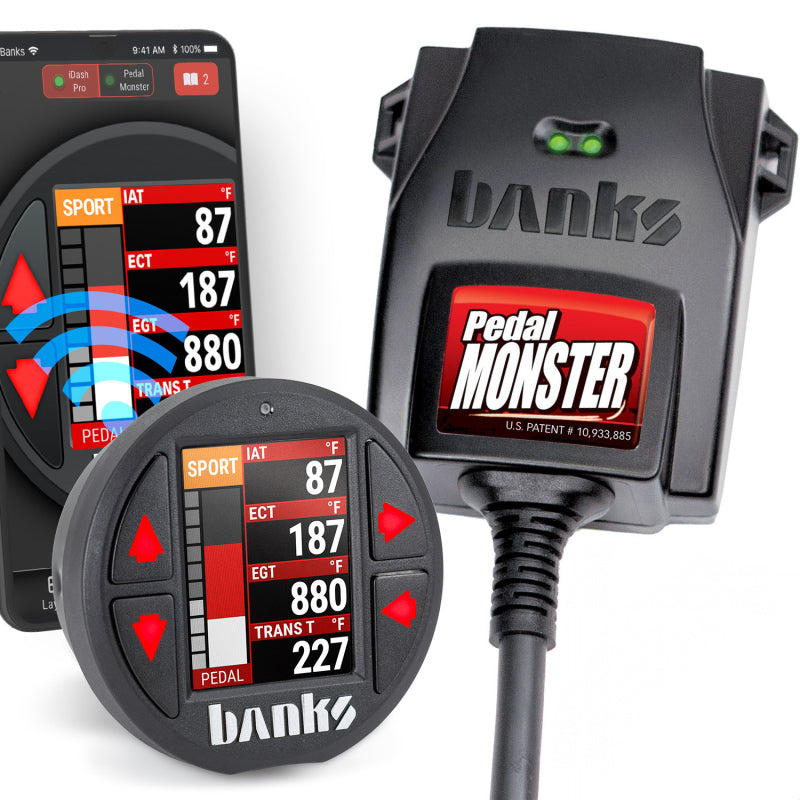 Banks Power Pedal Monster Kit Aptiv GT 150 6 Way w/iDash Pro 07.5-19 Chevy 2500/3500 6.6L