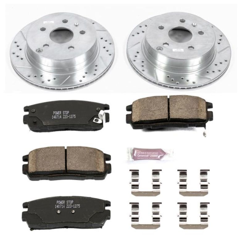 PowerStop Power Stop 10-17 Chevrolet Equinox Rear Z23 Evolution Sport Brake Kit