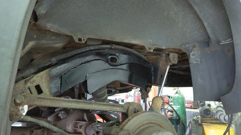 RustBuster Rust Buster Avalanche/Suburban/Yukon Over Axle Frame Repair Kit - Left