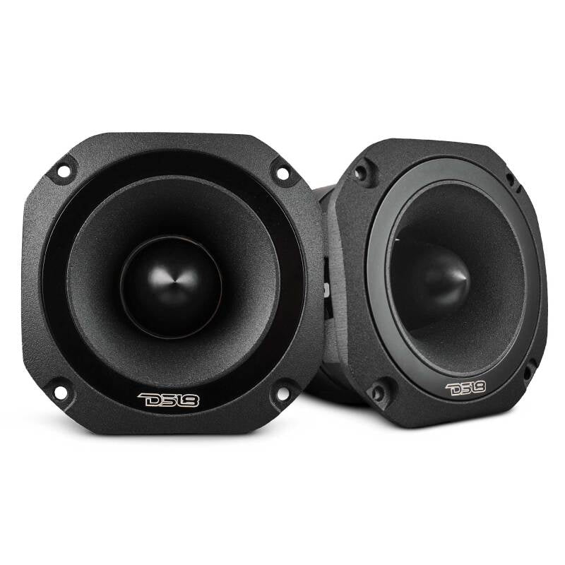 DS18 4in Super Bullet Tweeter 200 Watts RMS 1.5in Titanium Vc 8 ohm Silver