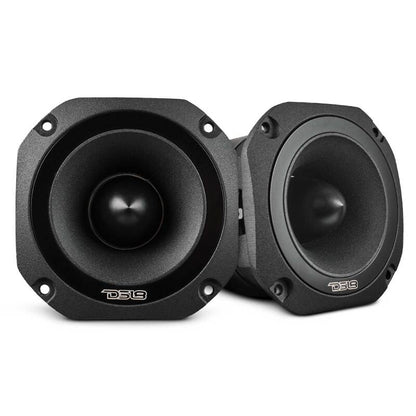 DS18 4in Super Bullet Tweeter 200 Watts RMS 1.5in Titanium Vc 8 ohm Silver