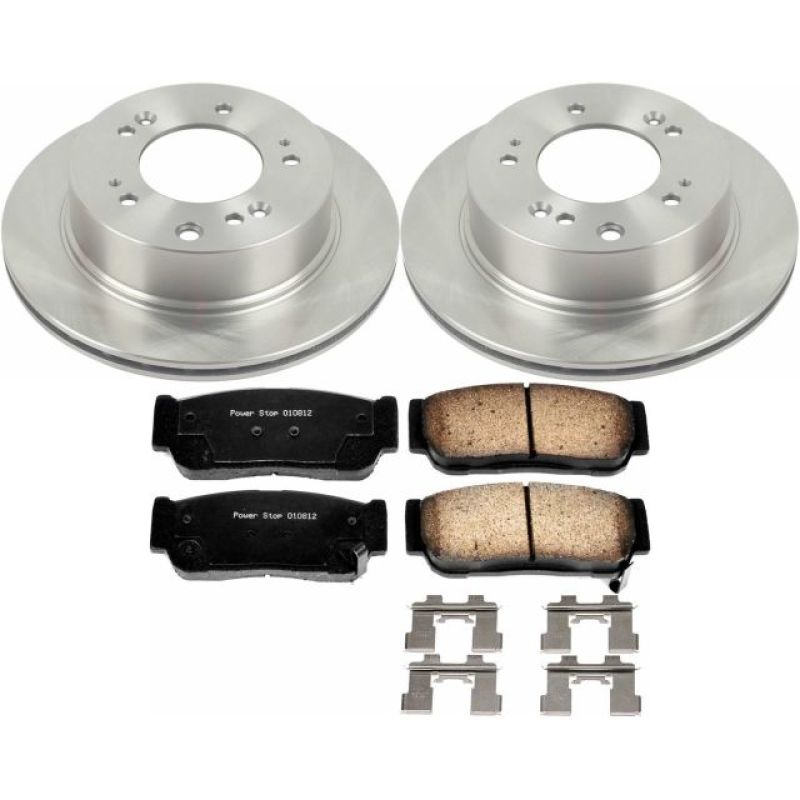 PowerStop Power Stop 07-09 Kia Sorento Rear Autospecialty Brake Kit