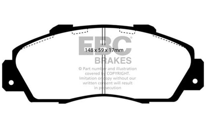 EBC Brakes Bluestuff Street and Track Day Brake Pads
