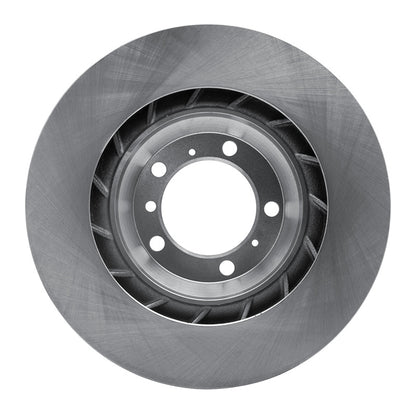 R1 Concepts R1 07-16 Porsche Panamera Right Rear Drilled & Slotted Silver Brake Rotor