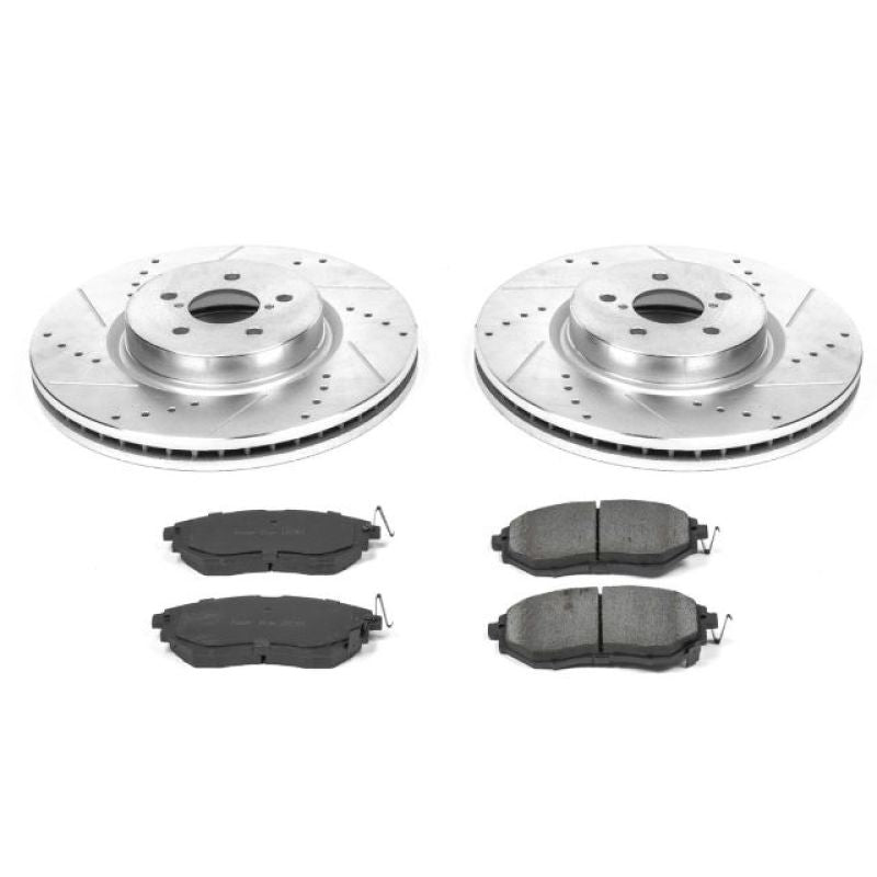 PowerStop Power Stop 14-18 Subaru Forester Front Z23 Evolution Sport Brake Kit