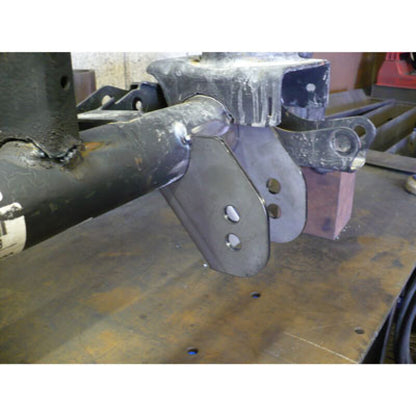 Synergy Mfg Synergy 07-18 Jeep Wrangler JK/JKU Front Axle HD Lower Control Arm Brackets 3.0in OD Axle Housing