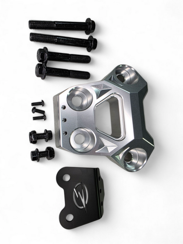 Elektric Off Road Elektric Offroad 2024+ Can Am Maverick R Radius Rod Plate Anodized Clear