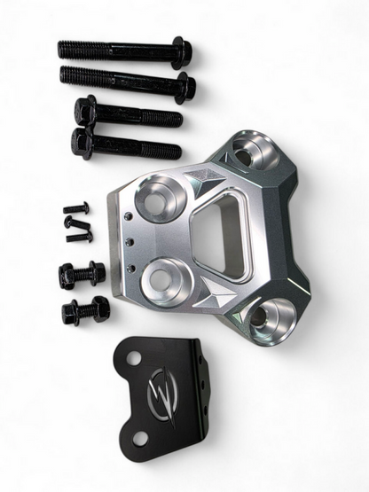 Elektric Off Road Elektric Offroad 2024+ Can Am Maverick R Radius Rod Plate Anodized Clear