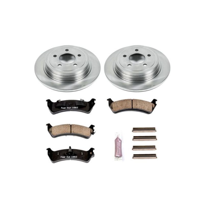 PowerStop Power Stop 2003 Ford Explorer Sport Rear Autospecialty Brake Kit