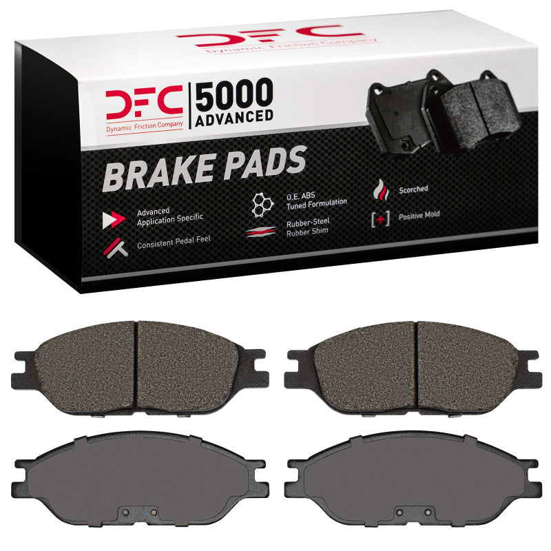 DFC 99-03 Ford Windstar Front 5000 Advanced Semi Metallic Brake Pads