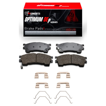 R1 Concepts R1 98-03 Mazda Protege5 Front Optimum OE Pads & Hardware Kit