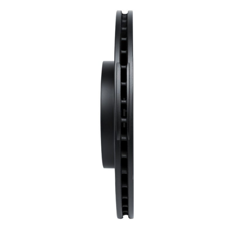 R1 Concepts R1 16-24 Mini Cooper (Excl Clubman) Front Right Drilled & Slotted Black Brake Rotor