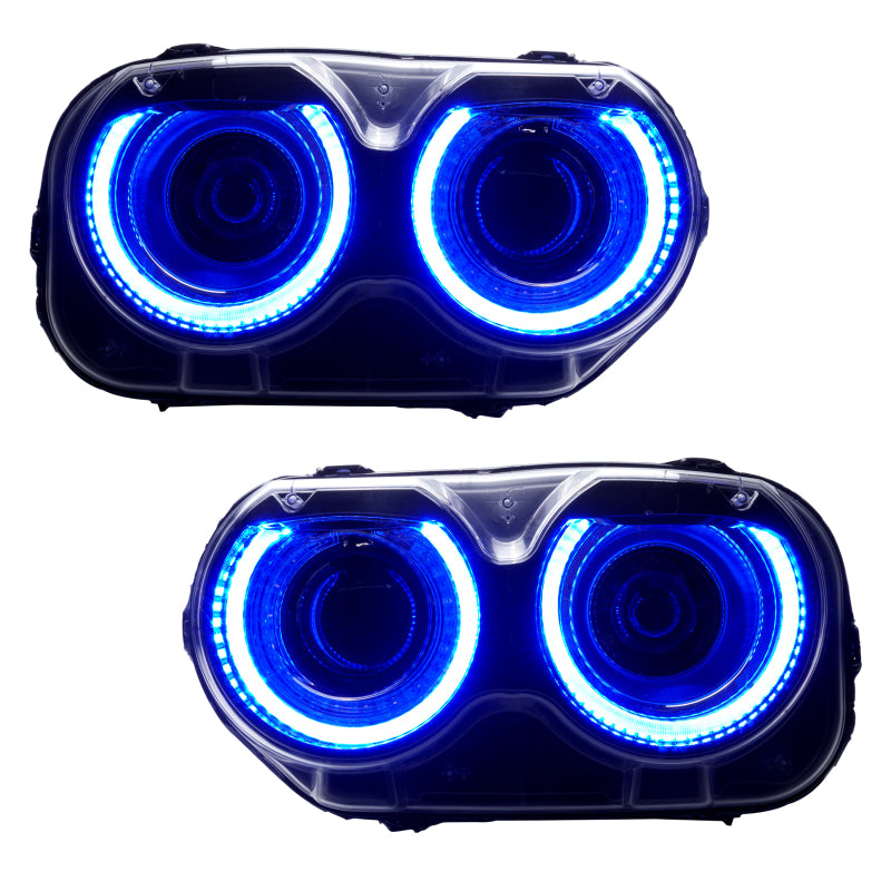 ORACLE Lighting Oracle Dodge Challenger 15-21 Halo Kit - ColorSHIFT w/ Simple Controller