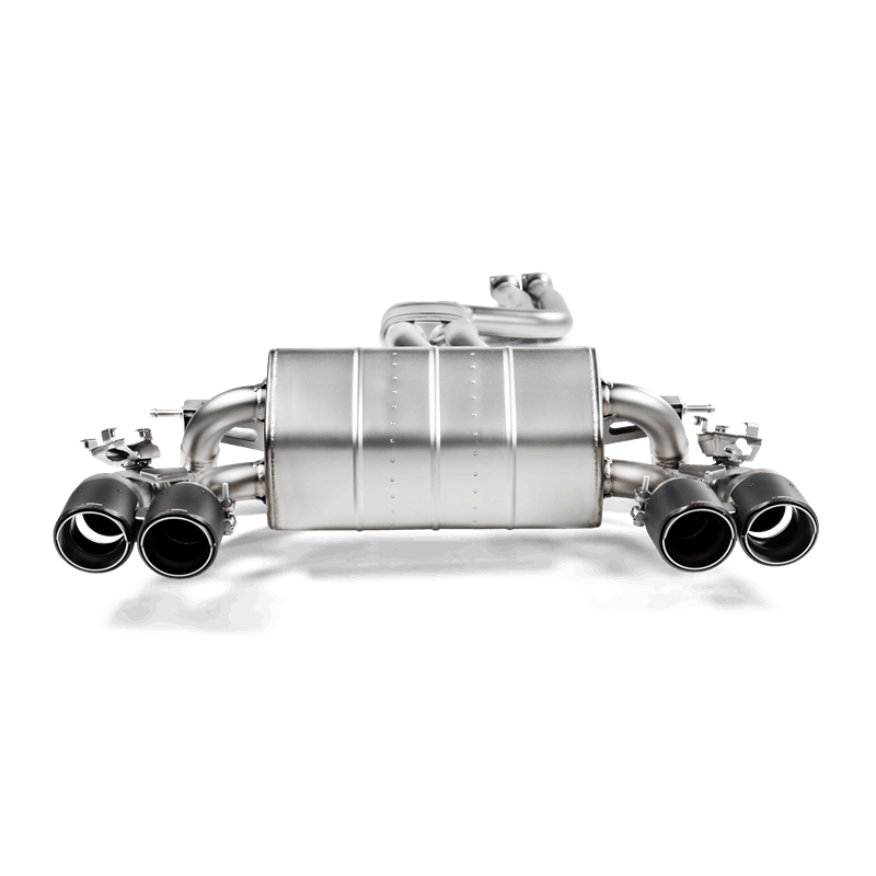 Akrapovic Akrapovic 2018+ BMW M2 Competition/M2 CS (F87N) Slip-On Line (Titanium) w/Carbon Fiber Tips