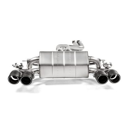 Akrapovic Akrapovic 2018+ BMW M2 Competition/M2 CS (F87N) Slip-On Line (Titanium) w/Carbon Fiber Tips