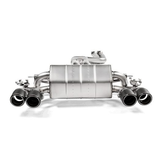 Akrapovic Akrapovic 2018+ BMW M2 Competition/M2 CS (F87N) Slip-On Line (Titanium) w/Carbon Fiber Tips