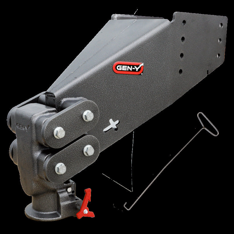 GEN-Y Hitch Gen-Y Executive Torsion-Flex Auto Rhino 5th Wheel Pin Box Rep w/Gooseneck 2-5/16in Coupler
