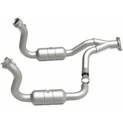MagnaFlow DF Cat Conv 08-10 Ford F-250/F-250 SD/F-350/F-350 SD 5.4L/6.8L/F-450 SD 6.8L Y-Pipe Assy