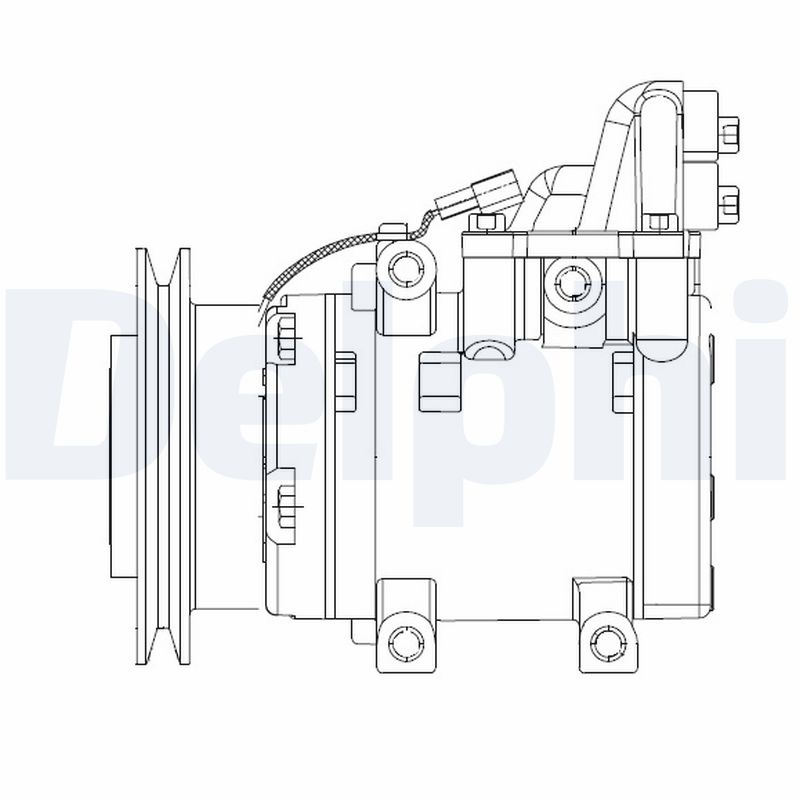DELPHI CS20524 Air Conditioning Compressor