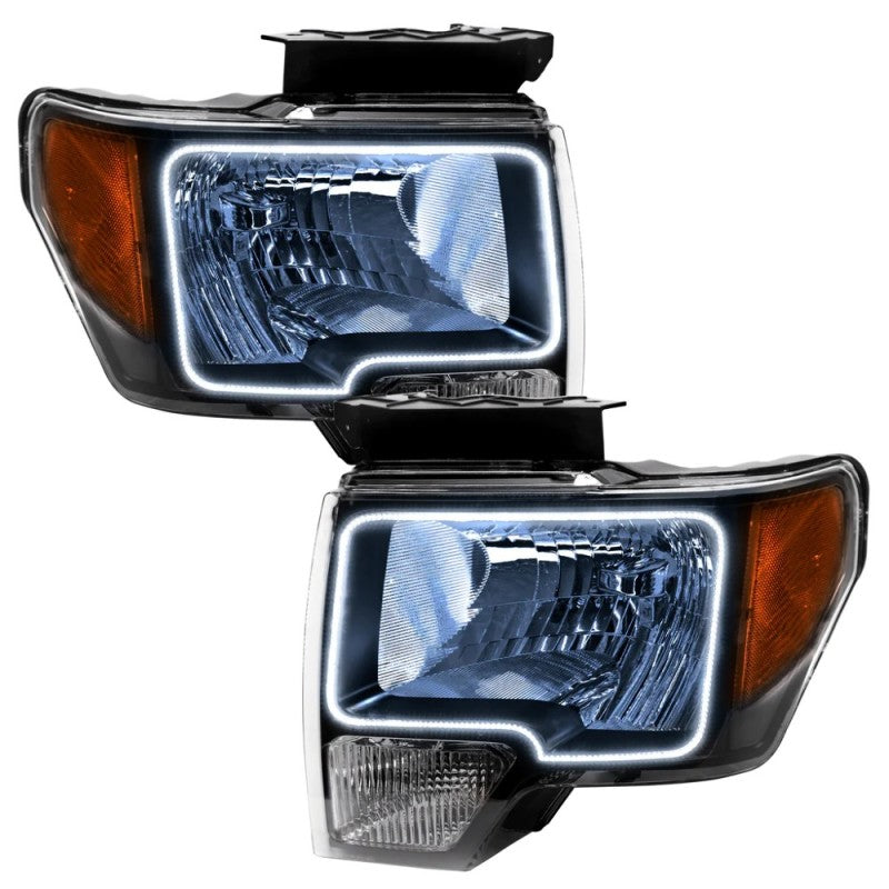 ORACLE Lighting Oracle 09-14 Ford F-150 LED HL - Black - ColorSHIFT w/ BC1 Controller