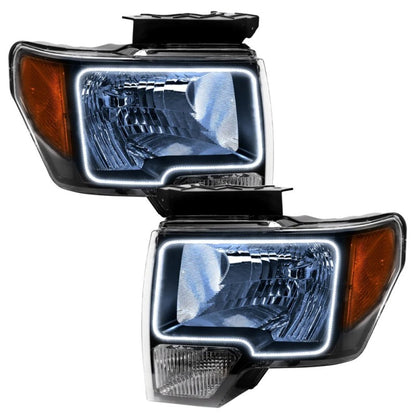 ORACLE Lighting Oracle 09-14 Ford F-150 LED HL - Black - ColorSHIFT w/ BC1 Controller