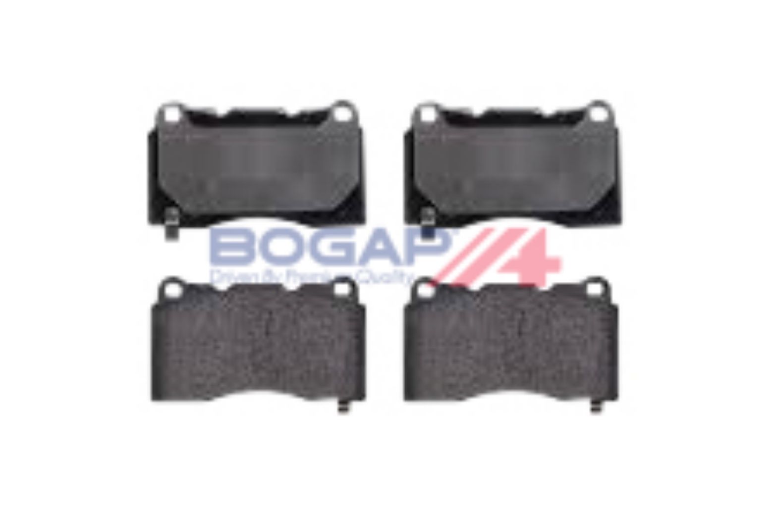 BOGAP G8210100 Brake Pad Set, Disc Brake